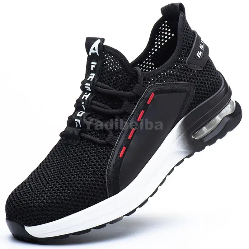 Unisex Steel Toe Work Shoes – Lightweight Breathable Safety Sneakers
