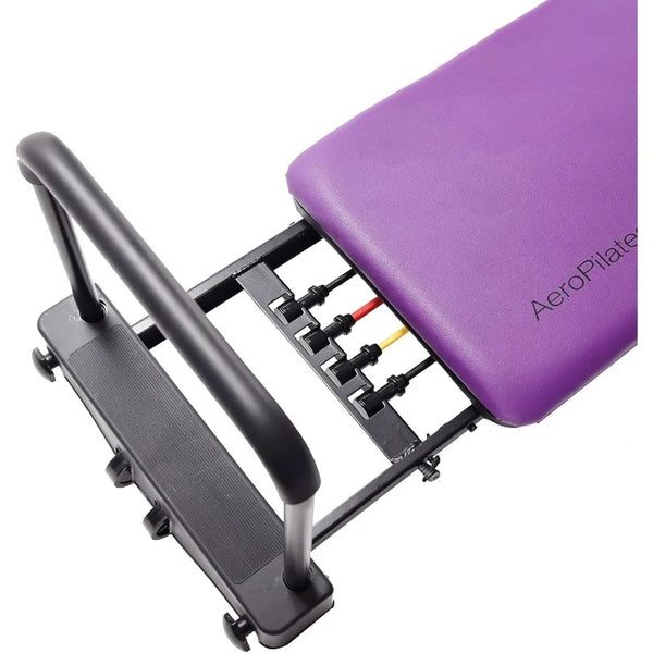 Pilates Reformer Workout Machine for Home Gym - Cardio Fitness Rebounder - Up to 300 lbs Weight Capacity