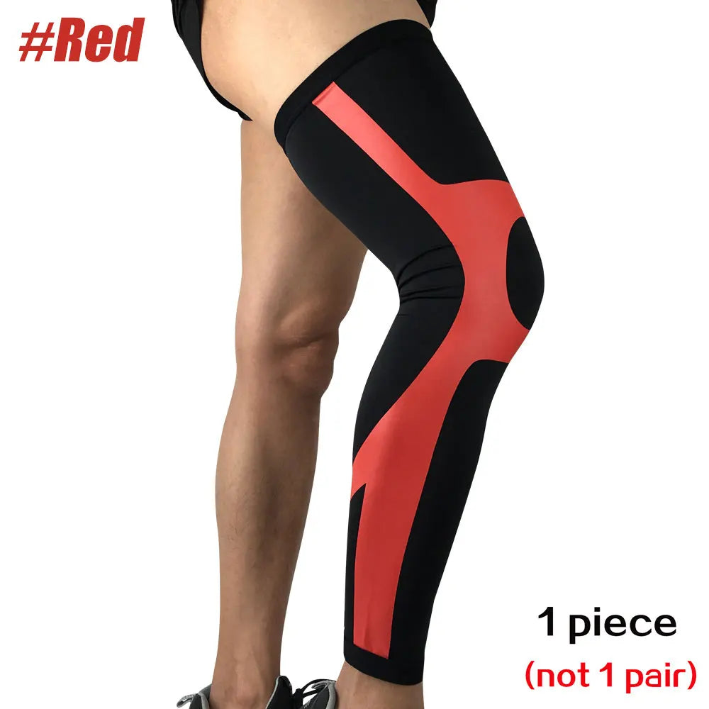 Full Leg Compression Sleeve – Outdoor Sport UV Knee & Leg Support
