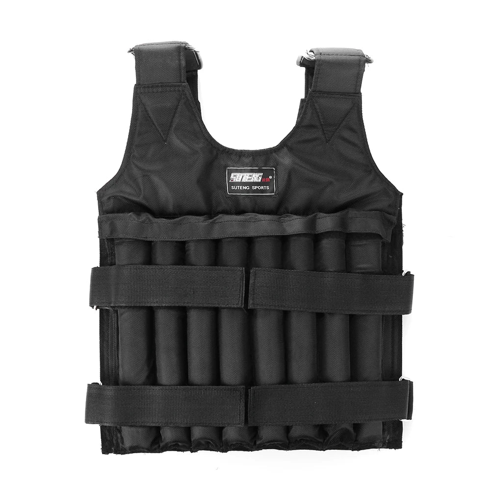 Adjustable Weighted Vest (3/15/35kg) for Fitness & Running