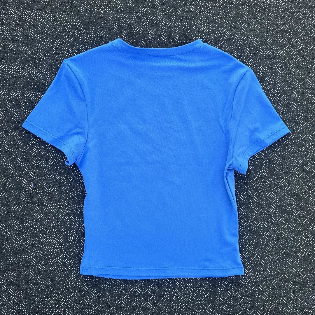 Women’s Cropped Yoga T-Shirt – Breathable & Fitted for Training