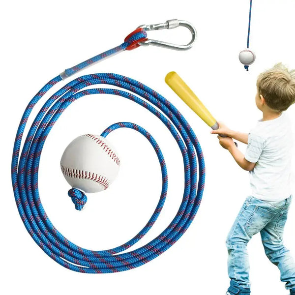 Baseball Swing Rope Baseball Training Rope Portable Softball Pitching Throwing Strap For Workout Outdoor Sports
