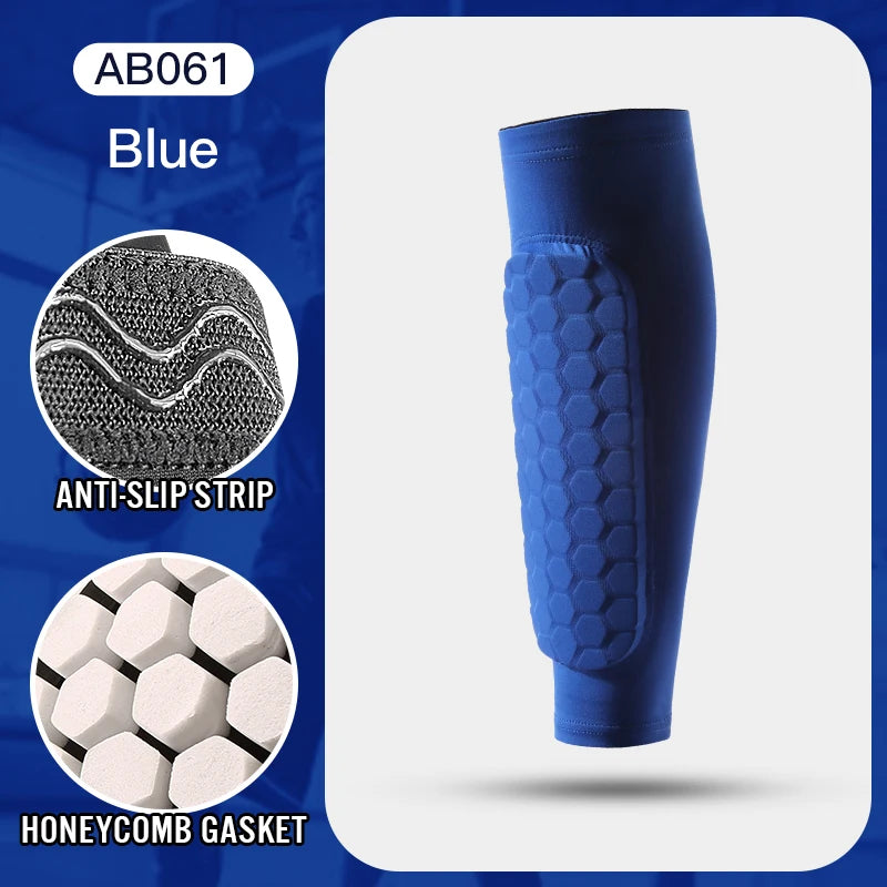 Football Shin Guard Socks with Foam Pads – Calf Compression Sleeve