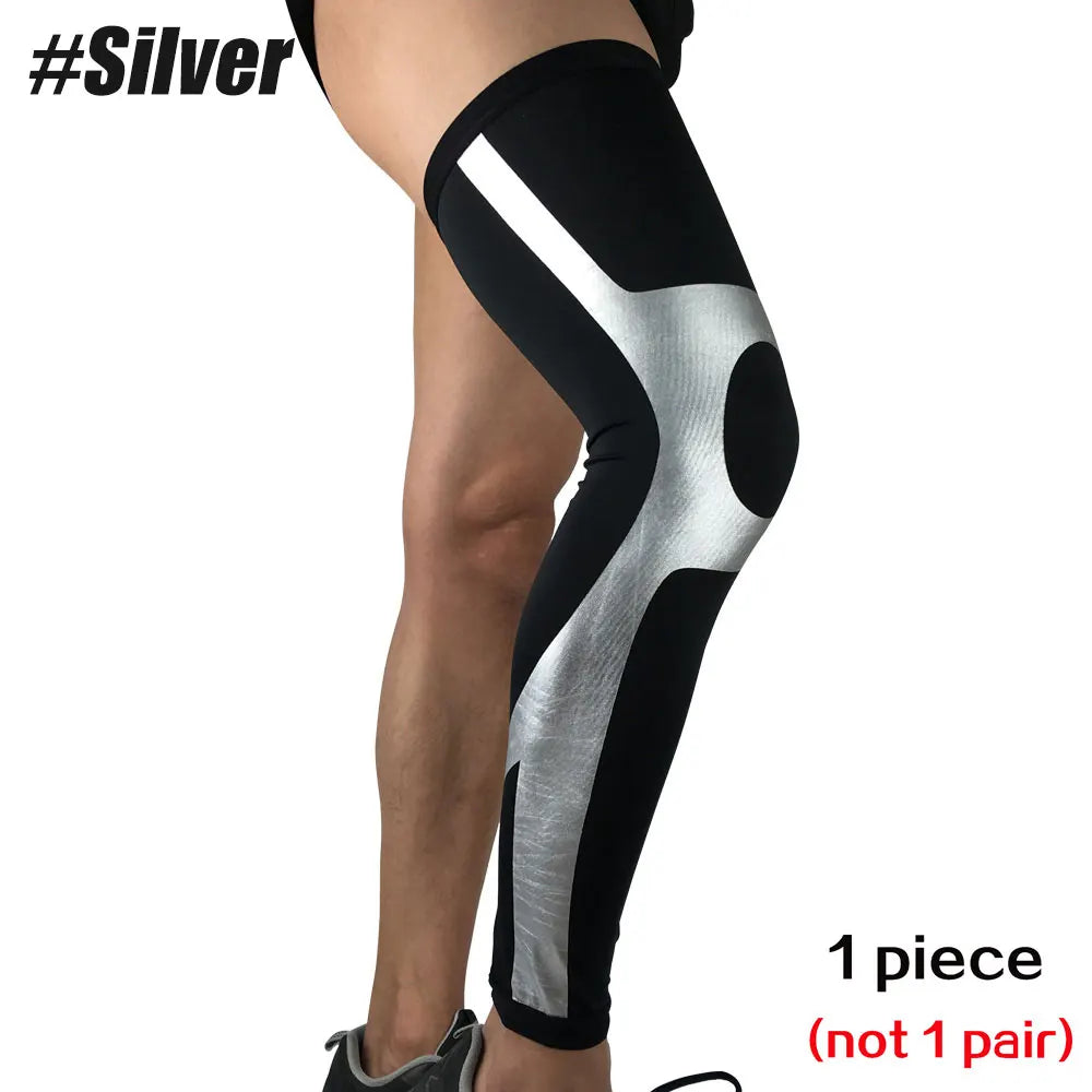Full Leg Compression Sleeve – Outdoor Sport UV Knee & Leg Support