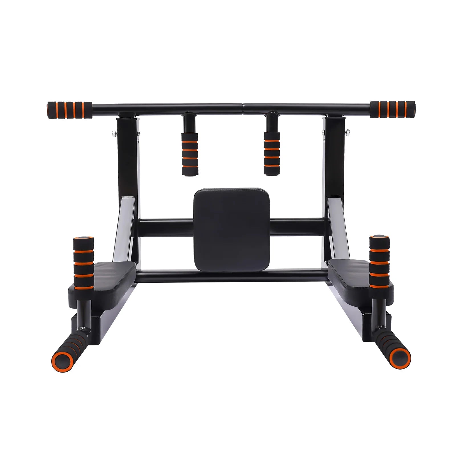 Pull Up Bar Wall Mounted Raise Dip Station Vertical Knee Exercise Equipment