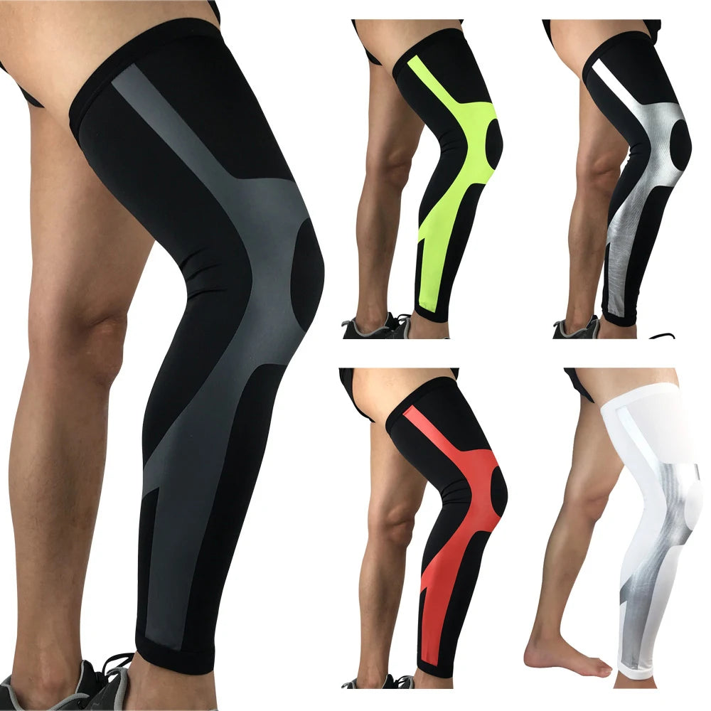Full Leg Compression Sleeve – Outdoor Sport UV Knee & Leg Support