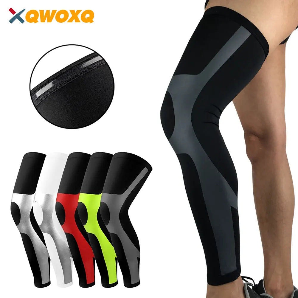 Full Leg Compression Sleeve – Outdoor Sport UV Knee & Leg Support