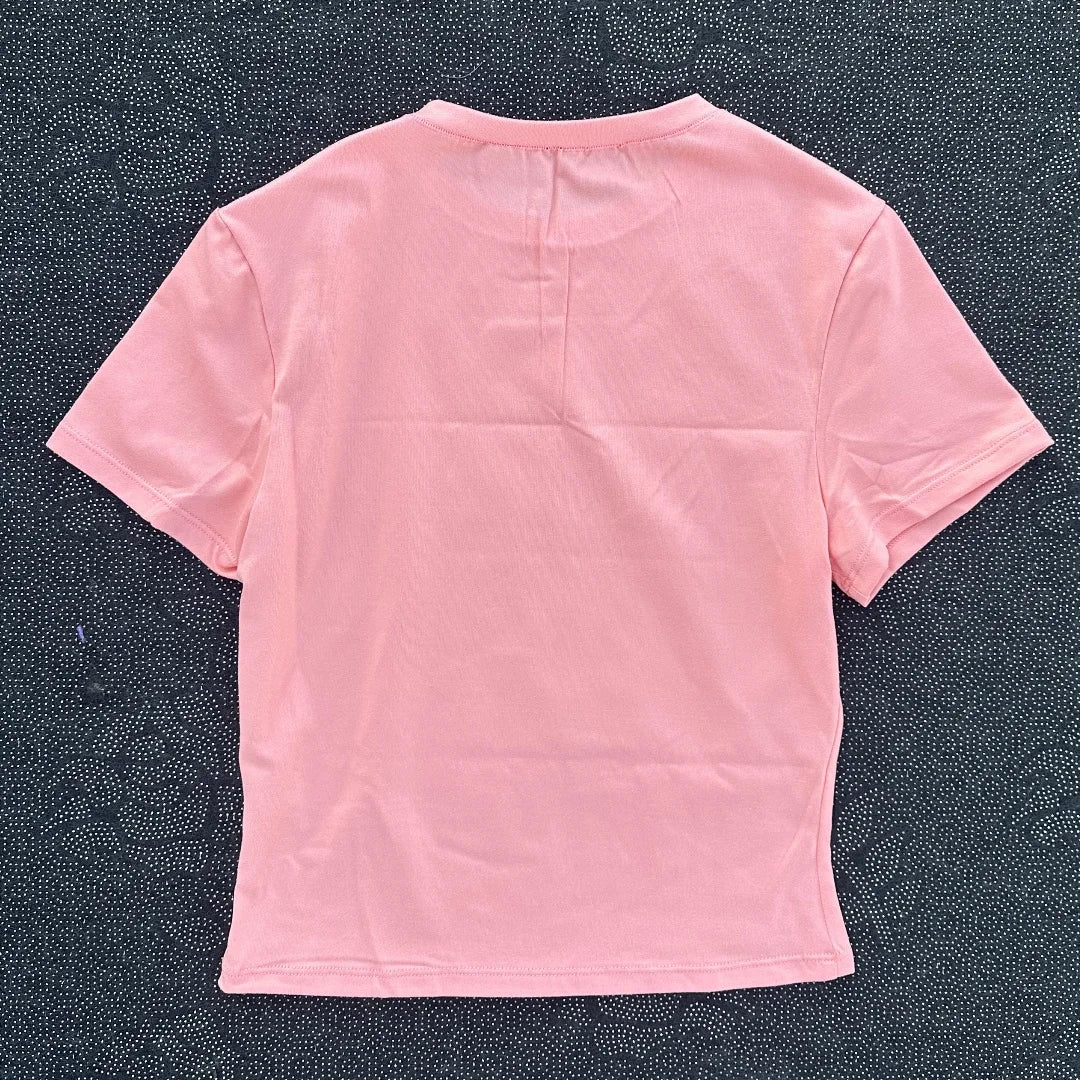 Women’s Cropped Yoga T-Shirt – Breathable & Fitted for Training