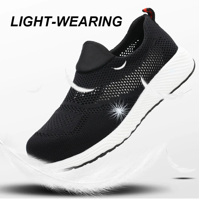 Unisex Steel Toe Safety Sneakers – Lightweight Breathable Work Shoes
