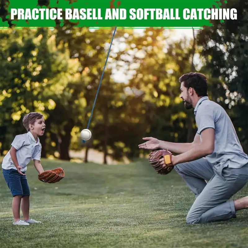 Baseball Swing Rope Baseball Training Rope Portable Softball Pitching Throwing Strap For Workout Outdoor Sports