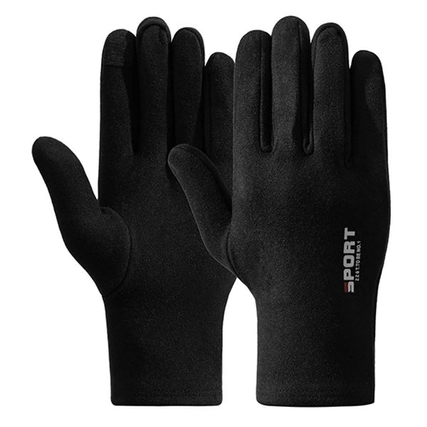 Winter Motorcyclist Gloves Touch Screen Bicycle Thermal Gloves Windproof Sports Warm Gloves for Running Cycling Driving