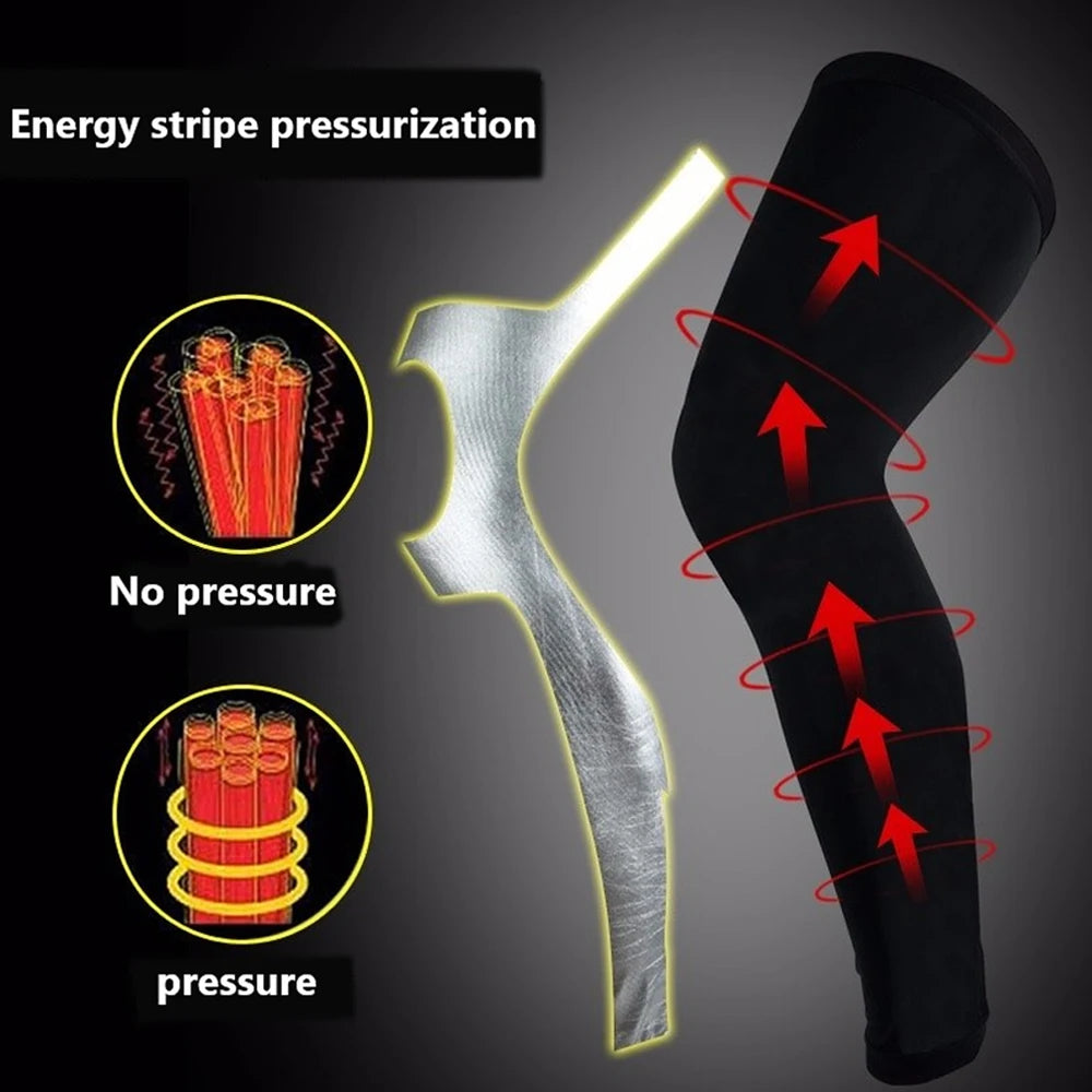 Full Leg Compression Sleeve – Outdoor Sport UV Knee & Leg Support