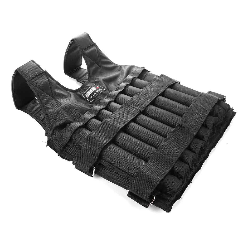 Adjustable Weighted Vest (3/15/35kg) for Fitness & Running