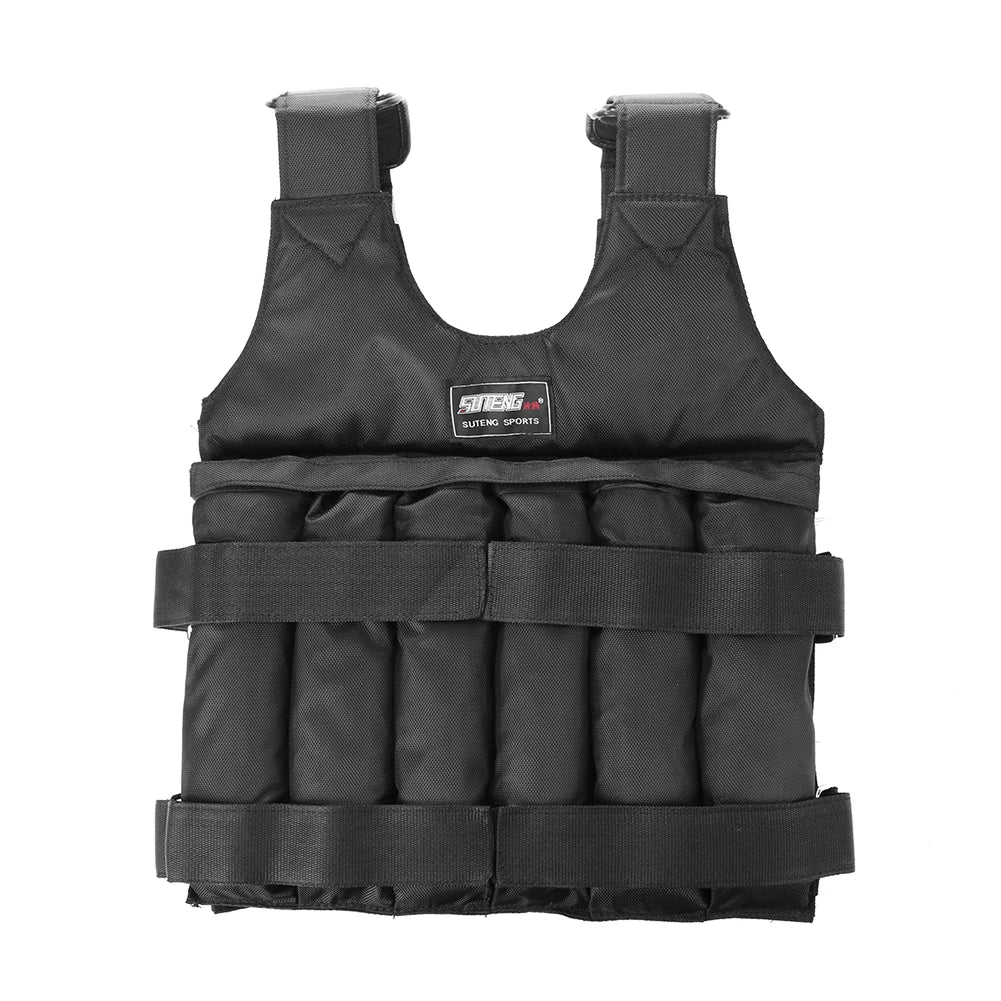 Adjustable Weighted Vest (3/15/35kg) for Fitness & Running