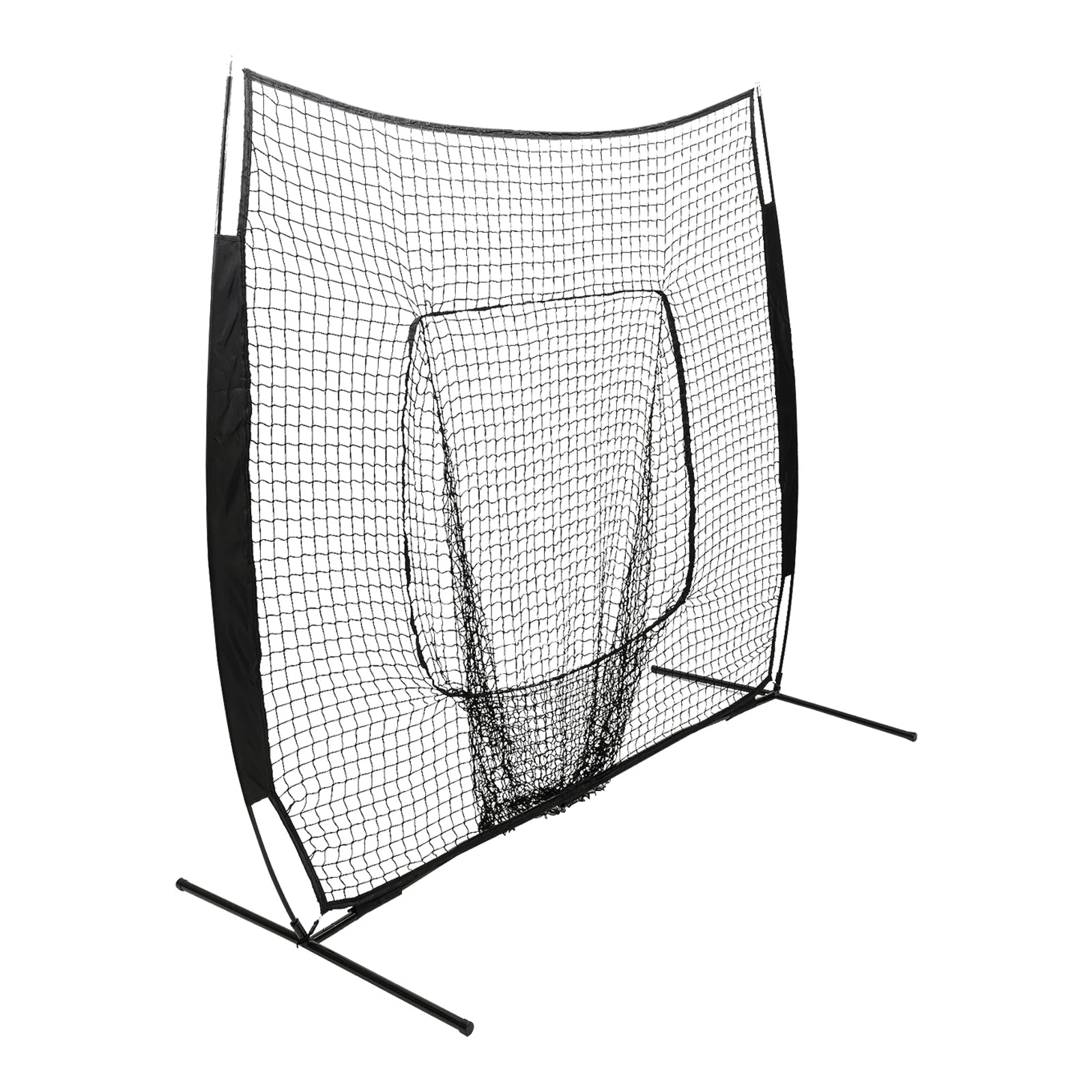 Pro Baseball Softball Hitting Pitching Net Black Backstop Baseball Practice Net