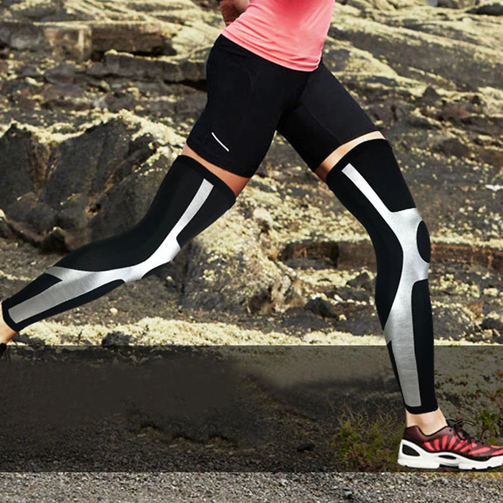 Full Leg Compression Sleeve – Outdoor Sport UV Knee & Leg Support