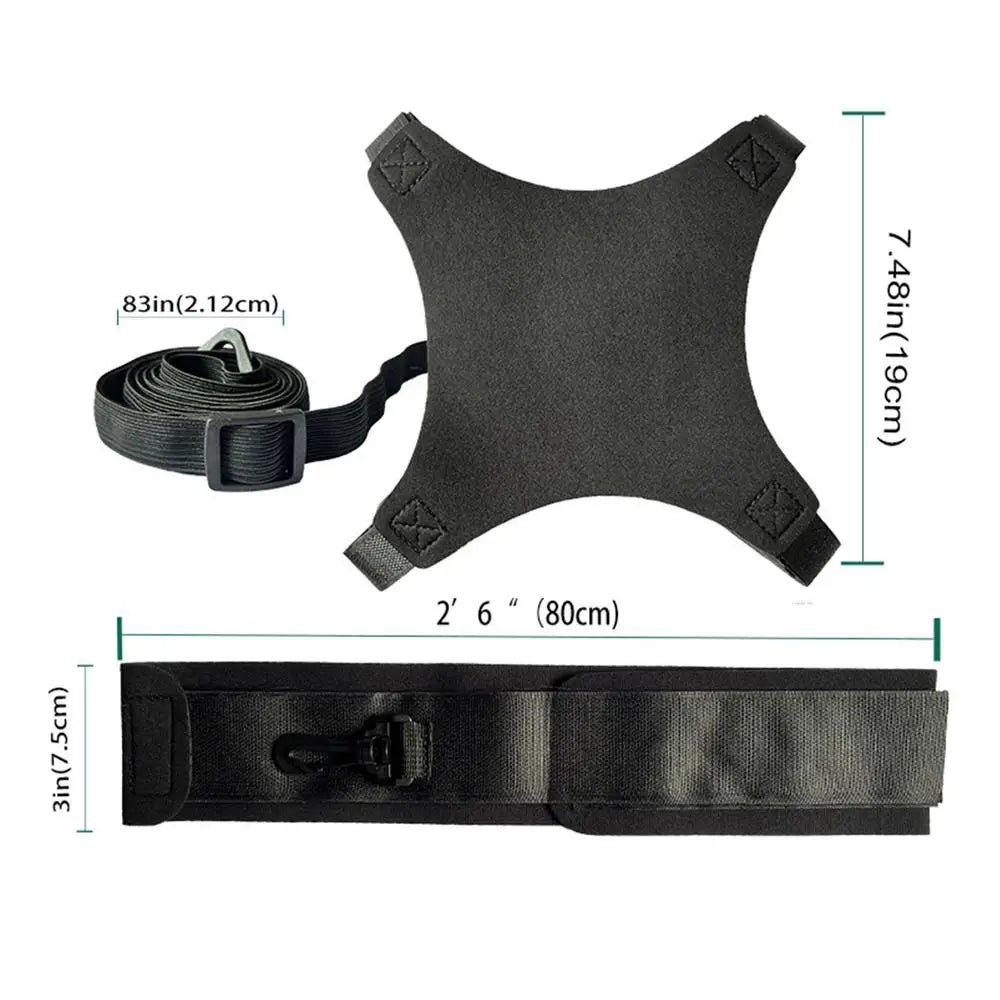Volleyball Spike Trainer Volleyball Training Belt Elastic Swing Drawstring Volleyball Practice Equipment Improve Serving Agility