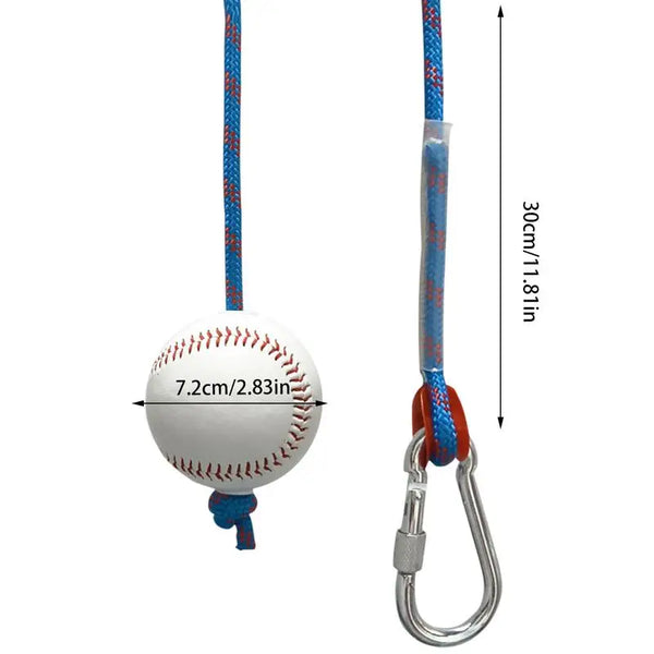Baseball Swing Rope Baseball Training Rope Portable Softball Pitching Throwing Strap For Workout Outdoor Sports