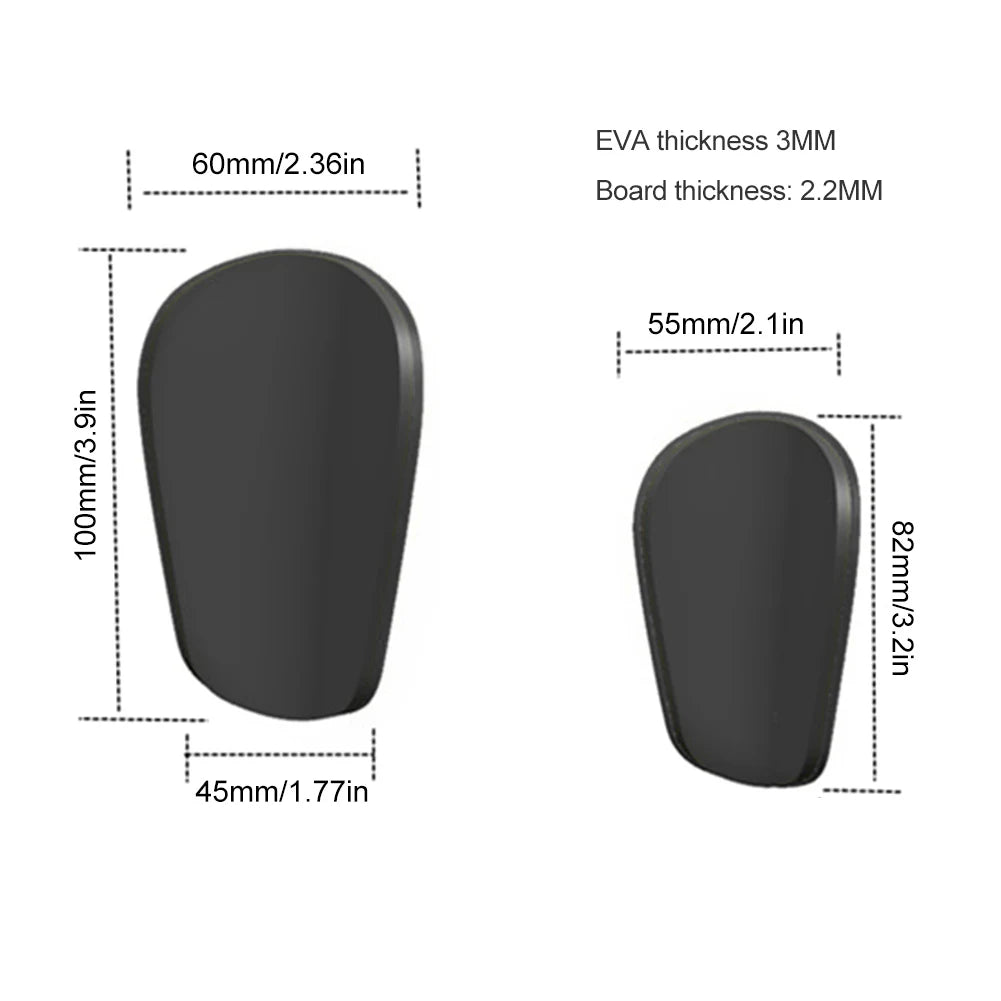 Mini Shin Pads Wear-resistant Shock Absorbing Soccer Leg Protector Football Training Shin Guards Soccer Training Shank Board