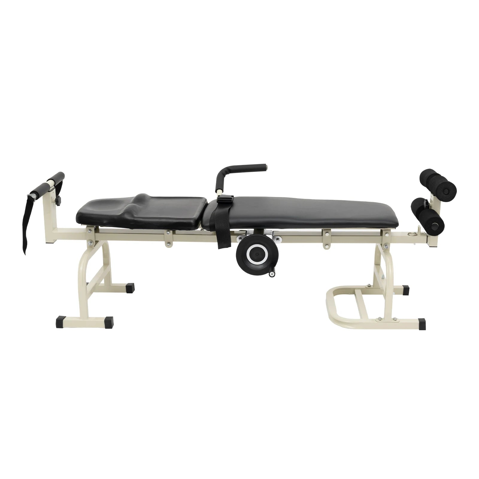 Multifunctional Body Stretcher Fitness Equipment Medical Spinal Traction Lumbar Spine Keyboard Protrusion Corrector Yoga Bed