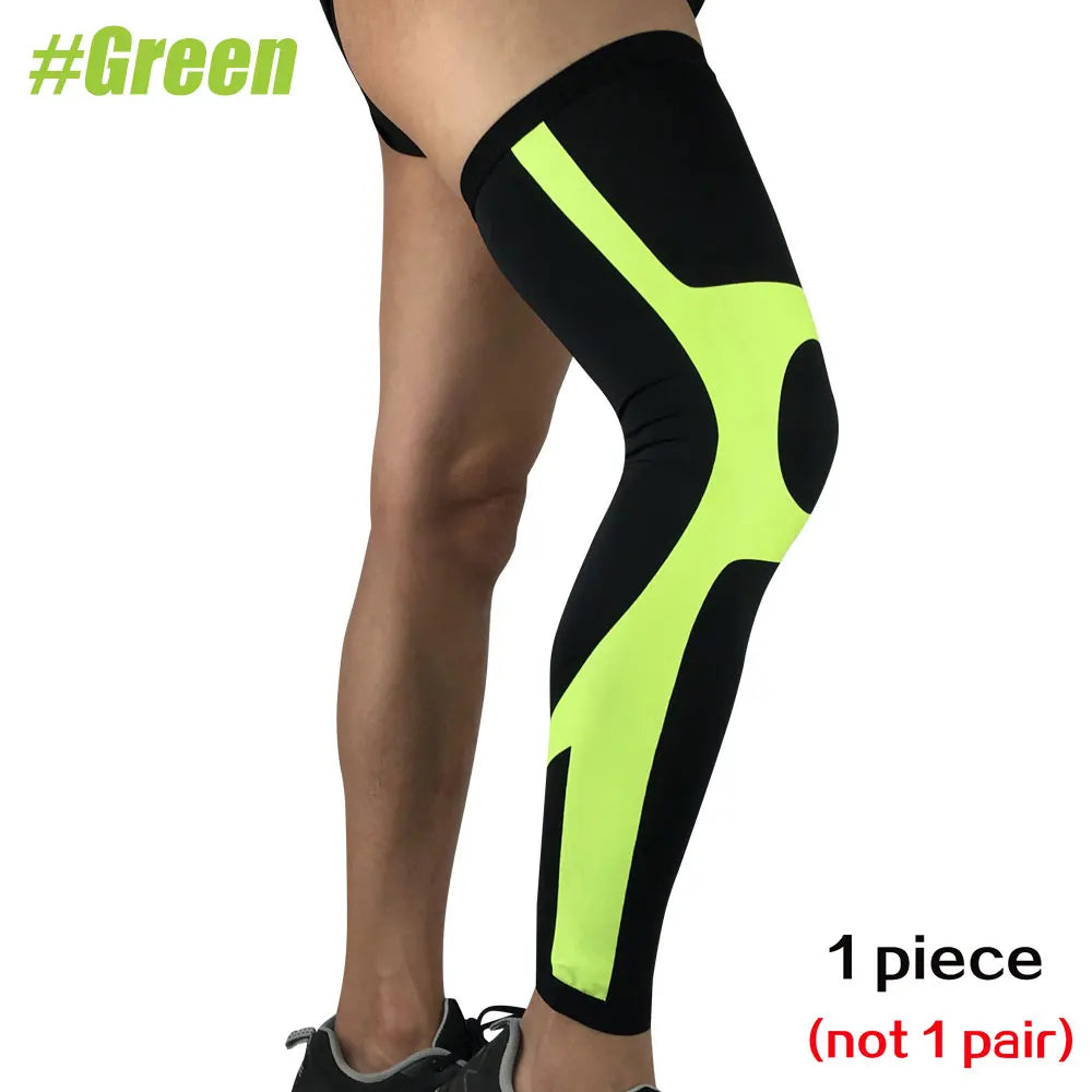 Full Leg Compression Sleeve – Outdoor Sport UV Knee & Leg Support